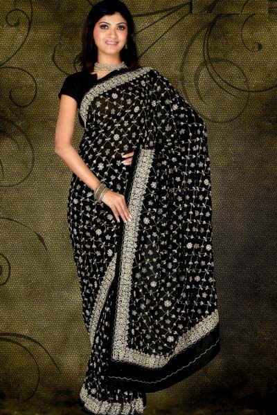 Fashion Bazaar Sarees on Available From Chennal Bazaar Black Party Wear Saree And It S